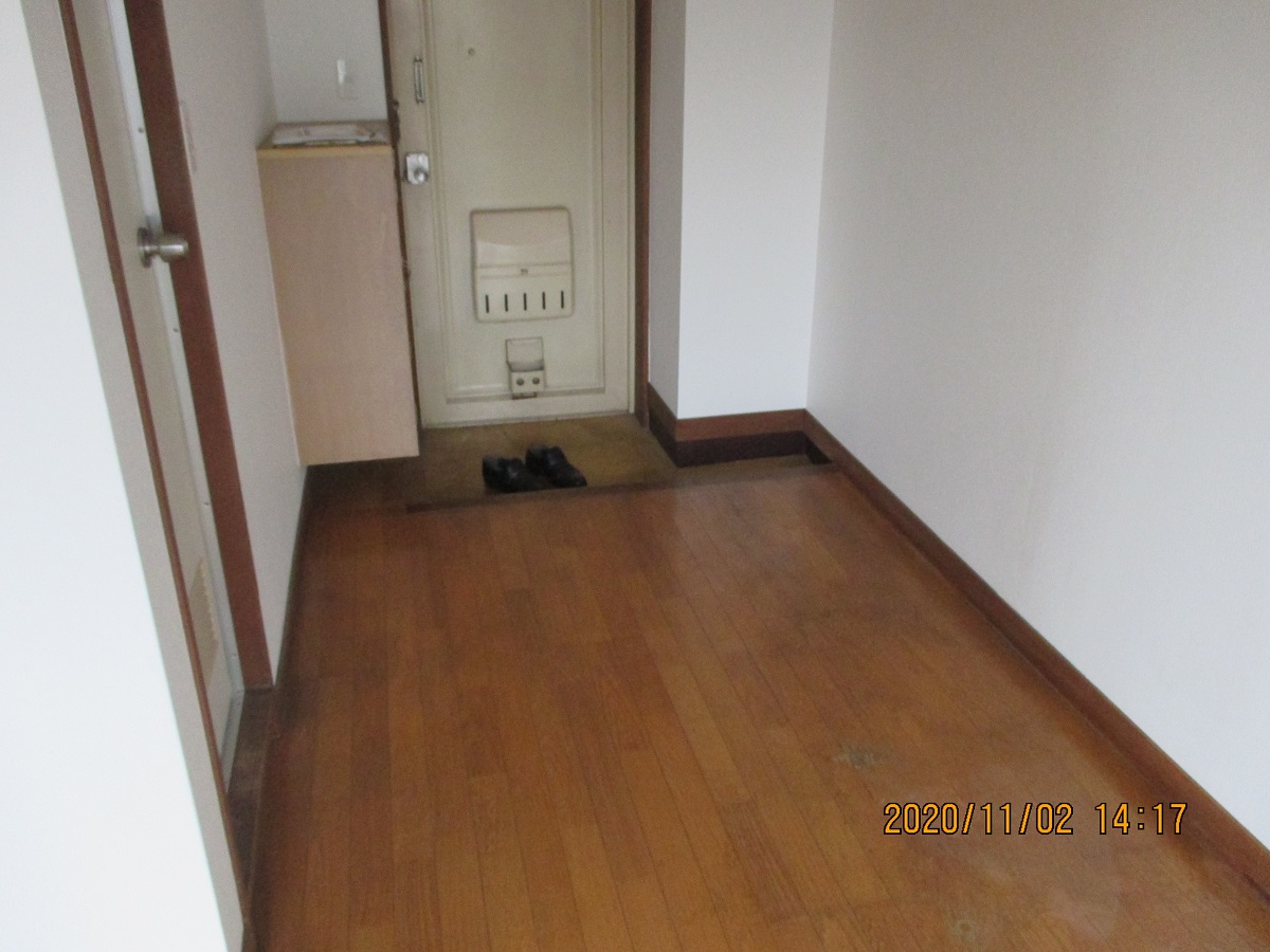 二神マンション405 玄関、DK